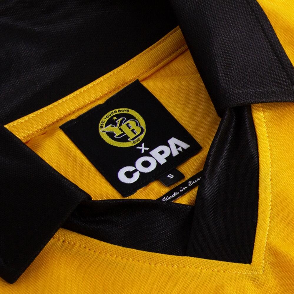 Maglia Retrò - Calcio - Uomo - BSC Young Boys 1981/83 - Manica Corta - Giallo 4/7