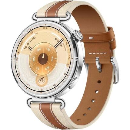 Montre connectée écran Amoled HUAWEI Watch GT 6 GPS 41mm marron
