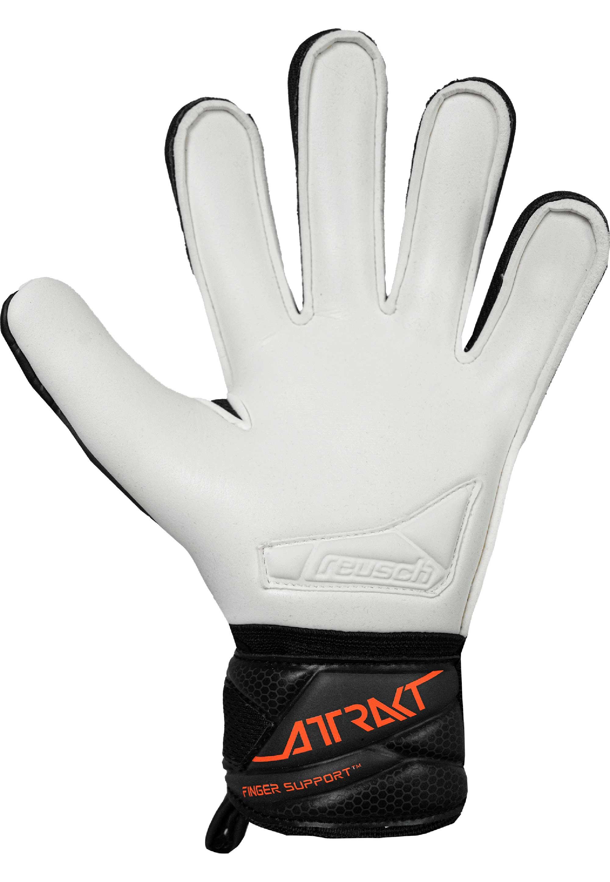 Dziecięce rękawice bramkarskie Reusch Attrakt Advance Finger Suppot 4/7