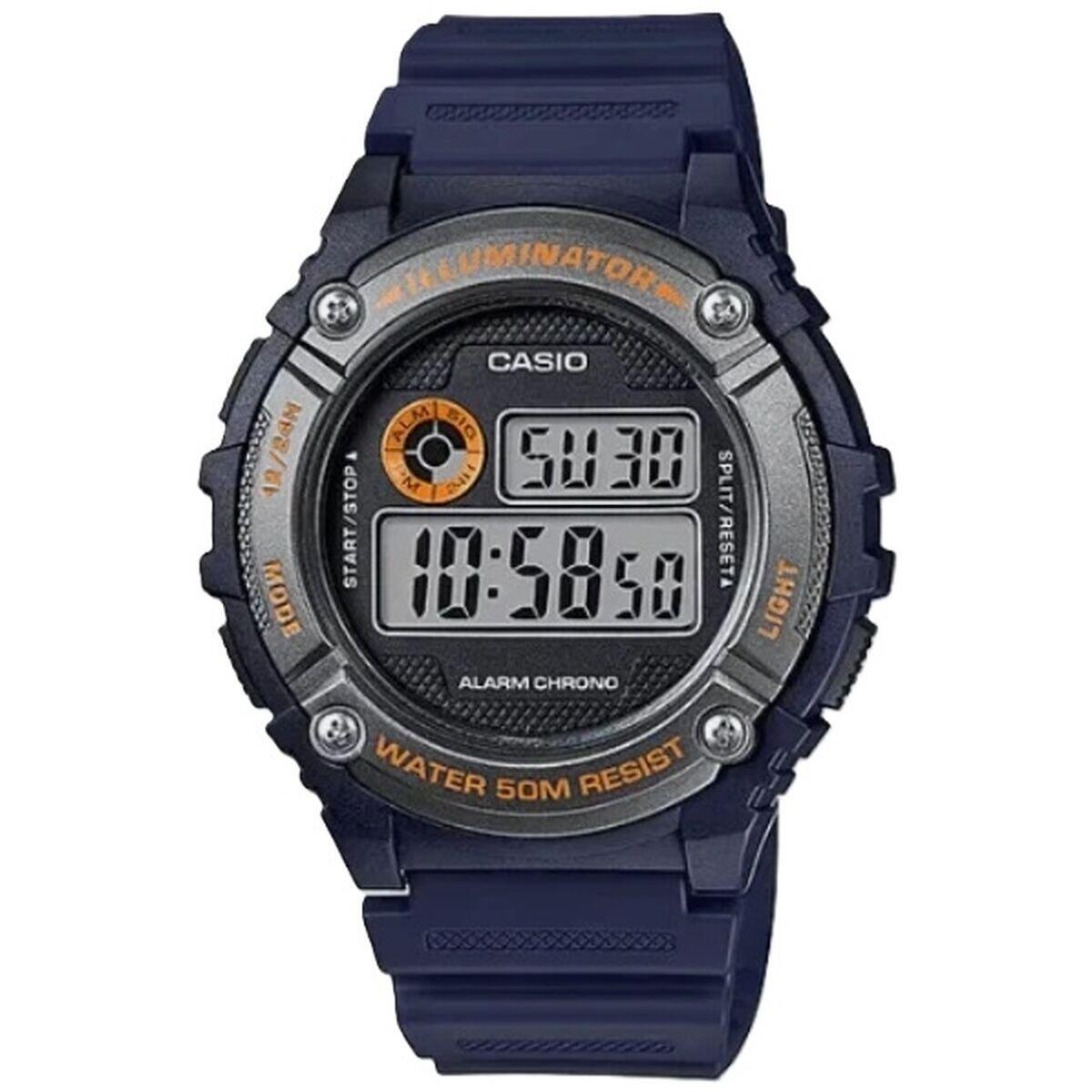 Casio Relógio Masculino Illuminator Blue Azul Escuro Multicolorido da Decathlon