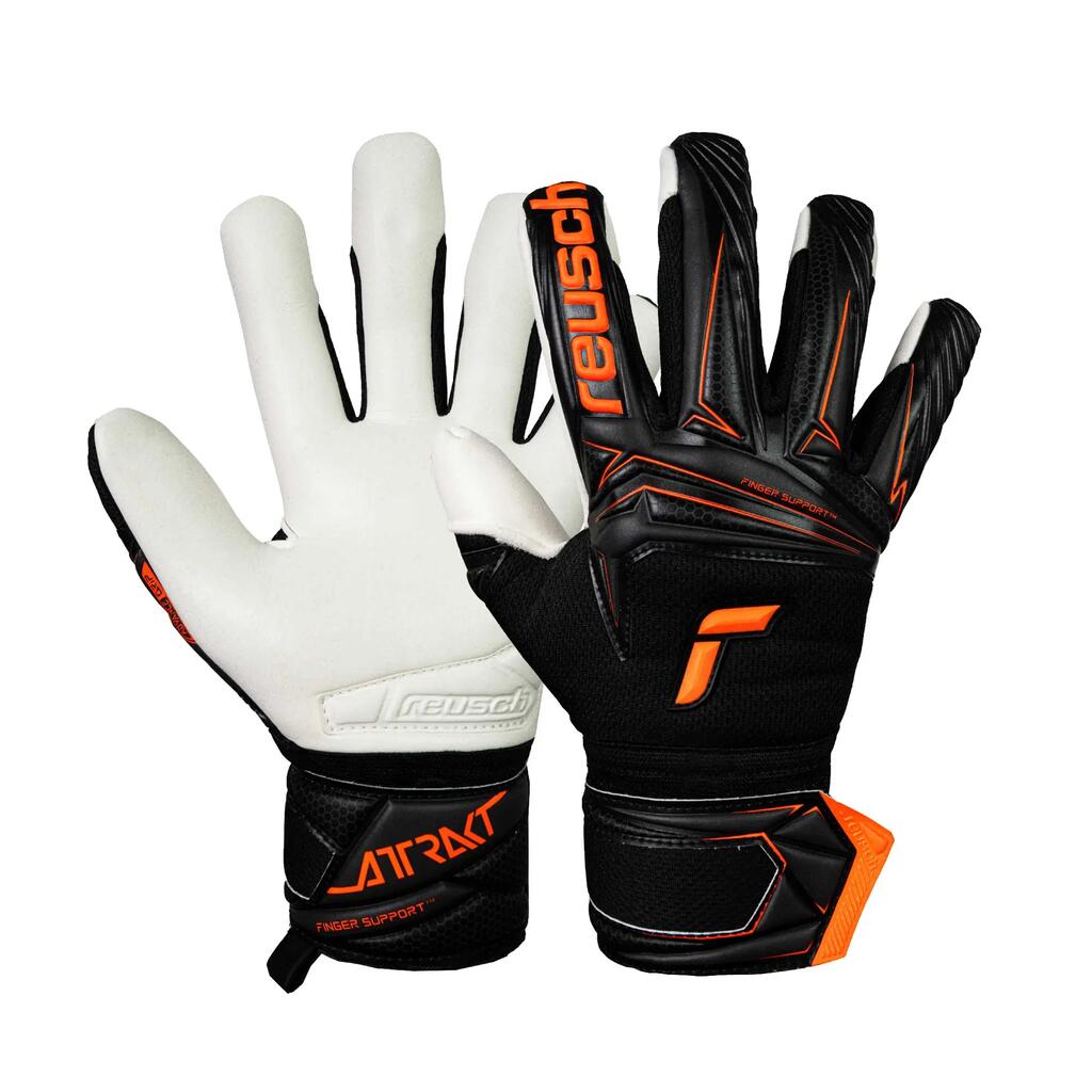 Goalkeeper gloves Reusch Attrakt Advance Finger Support