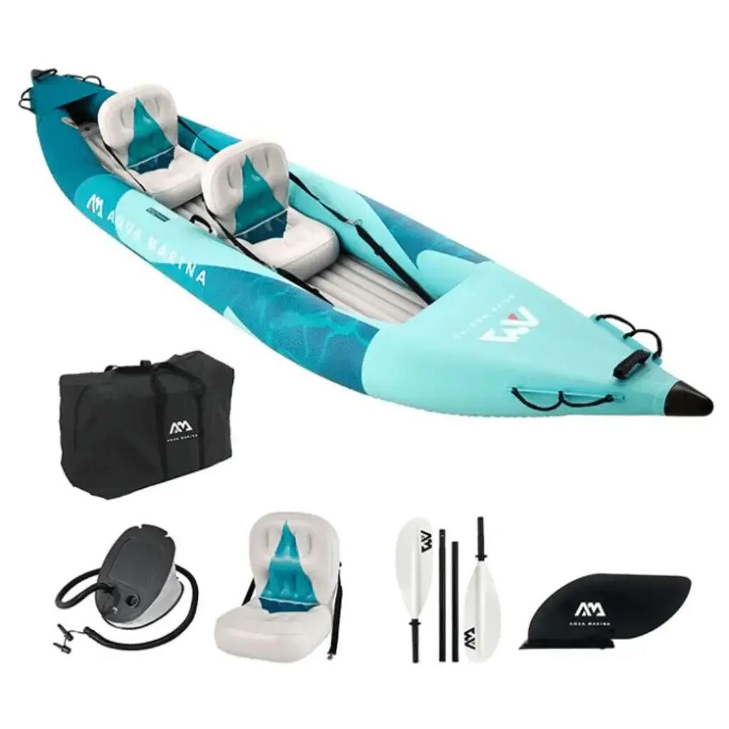 Betta 412 Inflatable 2-Person Kayak Package