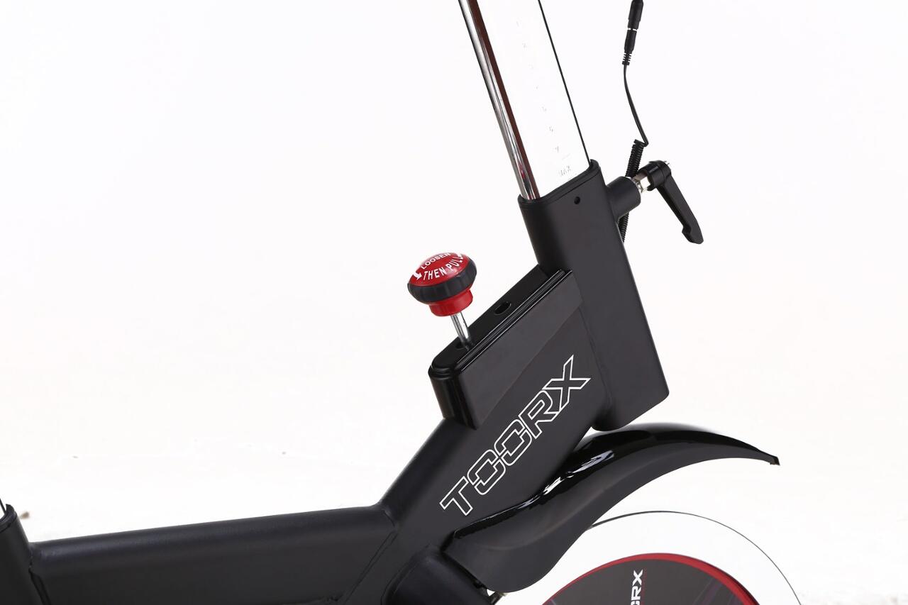 (Spin Bike) SRX-80MAG Indoor Cycle  con volano 24 kg [Magnetico LCD Cardio] 5/7