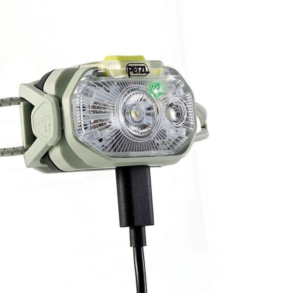 Linterna frontal Swift LT 380 lúmenes Forest Green running Verde PETZL 2/5