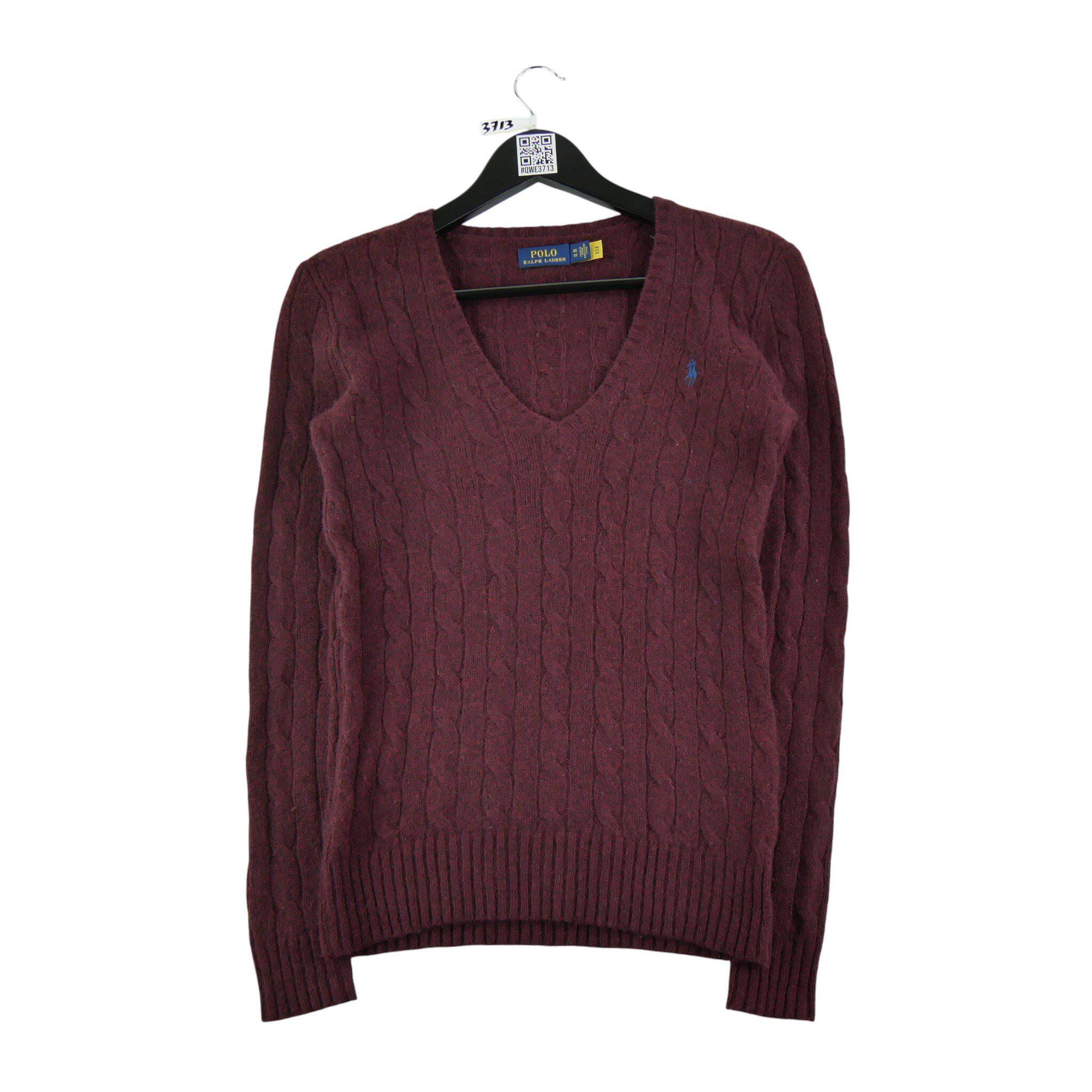 Ralph Lauren - Reconditionné - Pull Femme Bordeaux - Excellent - Sweat-shirt - Rouge - Decathlon