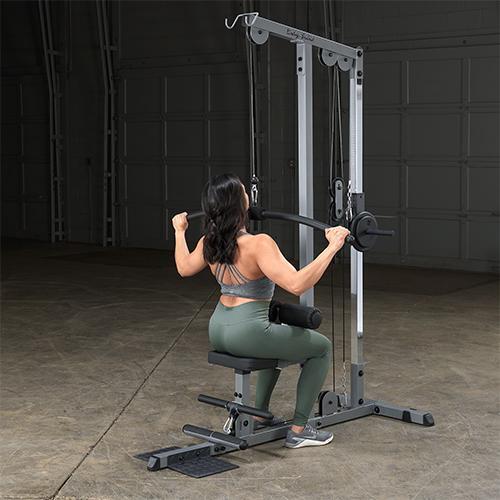 Double poste à tirage dorsal GLM83 pour fitness et musculation