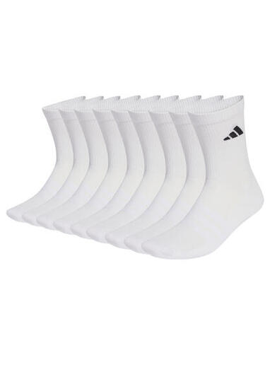 adidas Unisex Cushioned Sportswear Crew Socken 9er-Pack Tennissocken 9 Paar