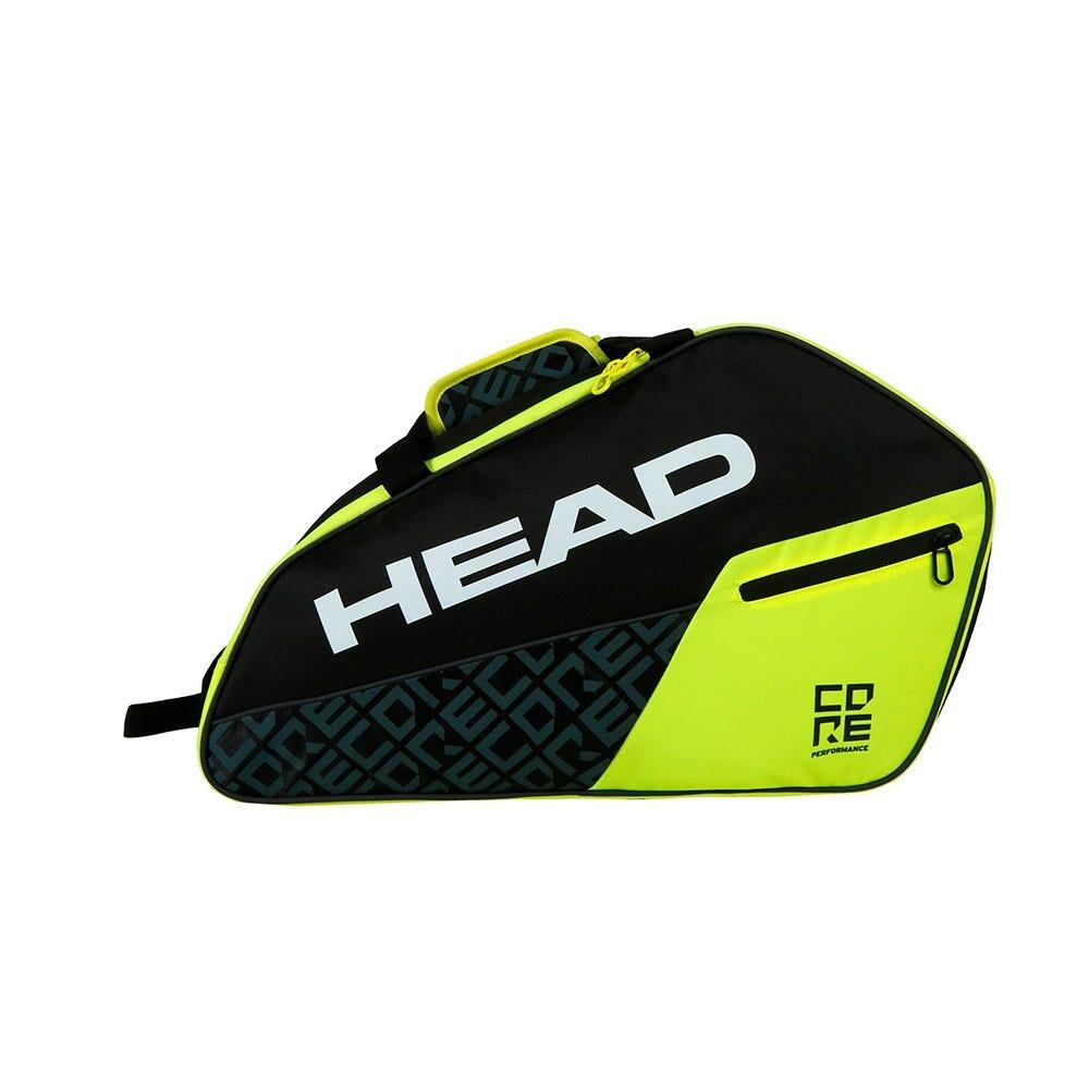 Saco De Padel Head Core Padel Combi Preto E Amarelo 1/2