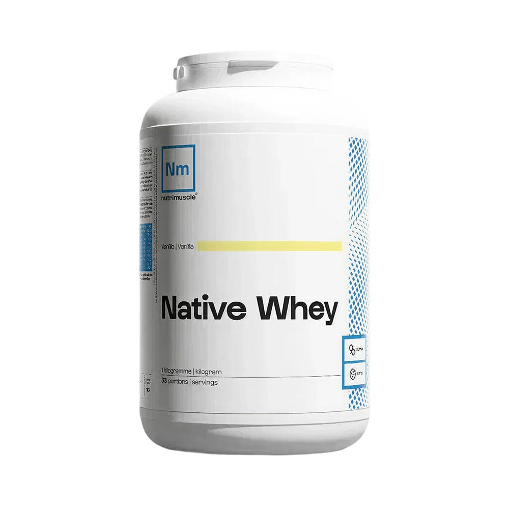 Nutrimuscle - Whey Native | Whey Native (1kg) | Vanille - Isolat De Whey - Decathlon