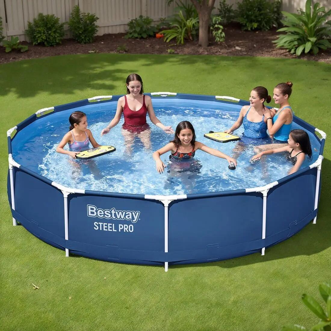 Bestway Swimming Pool 366x76cm w/ Filter Pump 6473L