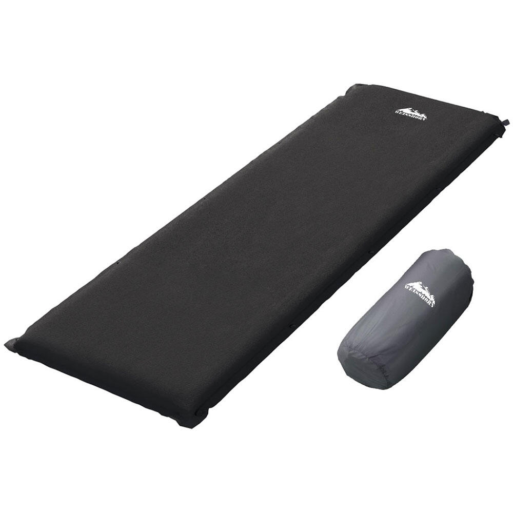 Weisshorn Self Inflating Mattress Camping Sleeping Mat Air Bed Pad Single
