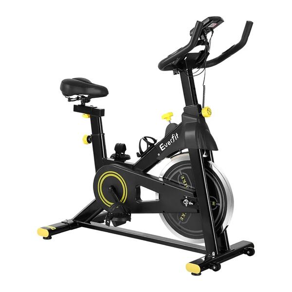 Bluetooth spin bike that connects to a training app