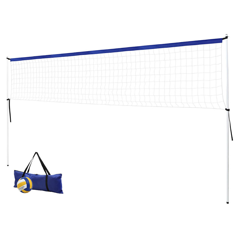 Everfit 6M Portable Volleyball Net Set Adjustable Height Multi-Sport Net