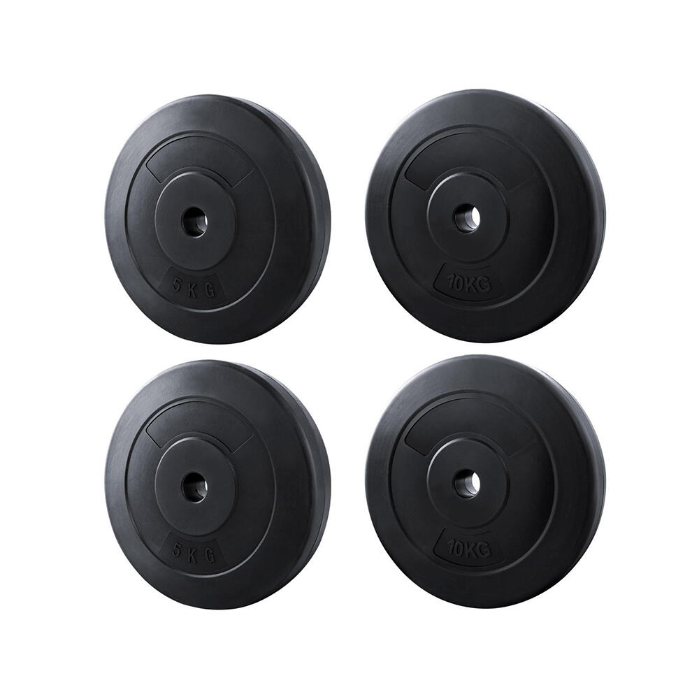 Everfit 30kg Barbell Weight Plates