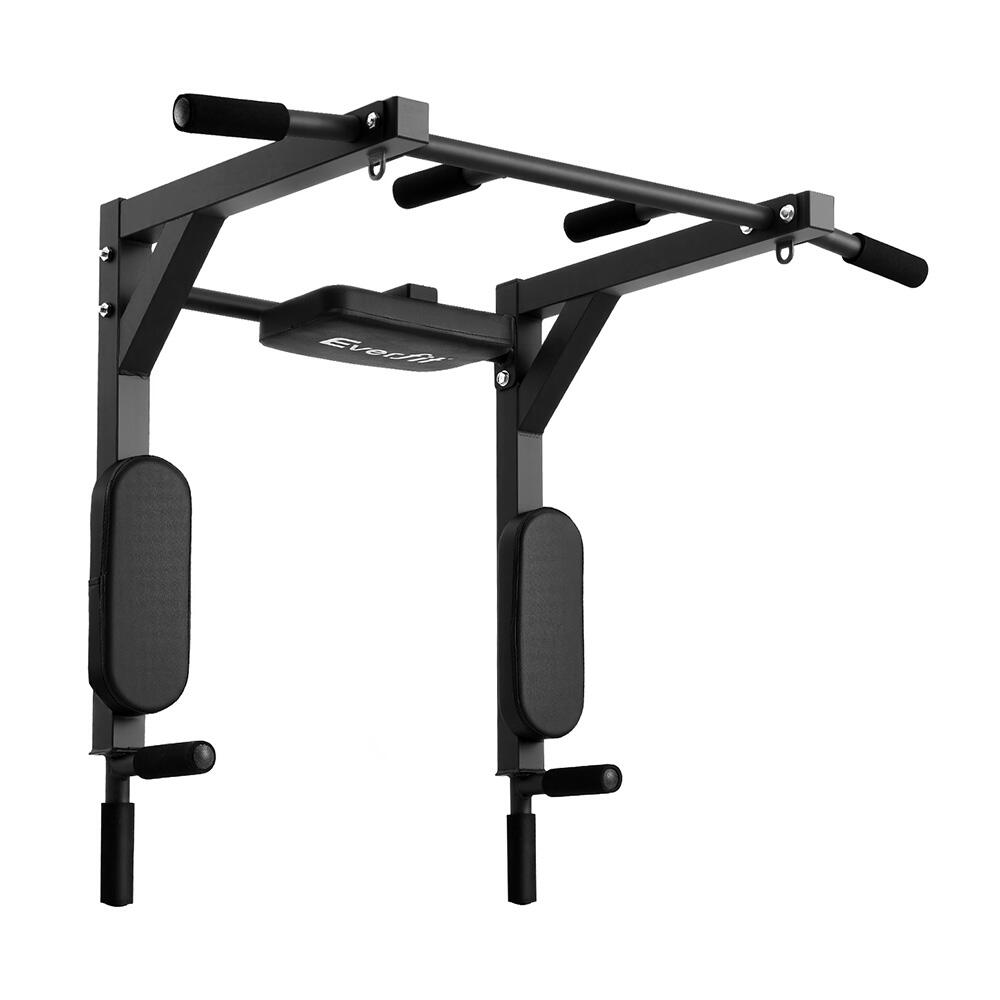 Everfit Pull Up Bar Dip Station Multi Gym 150kg