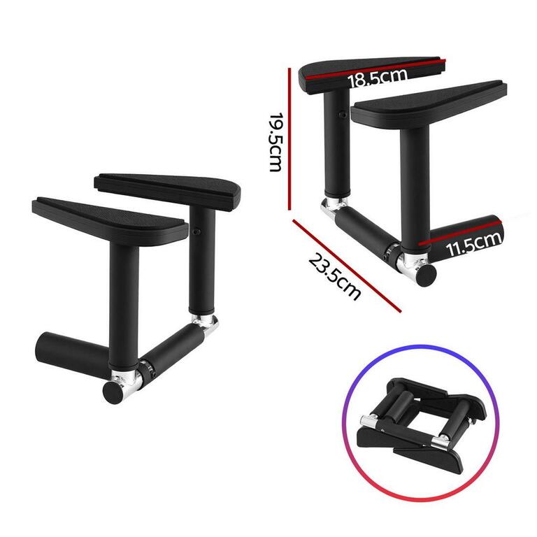 Everfit 2-piece pull up bar set