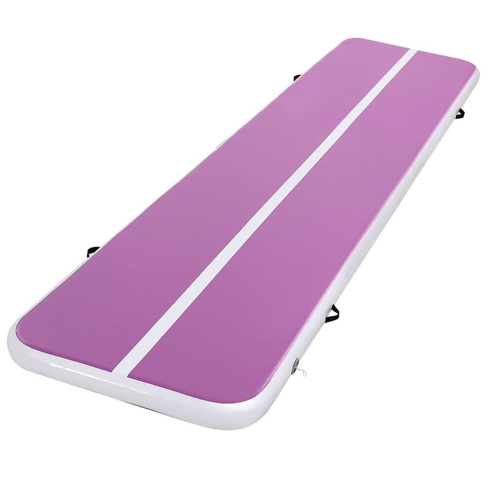 Everfit 4M Air Track Gymnastics Tumbling Exercise Yoga Mat W/ Pump Inflatable