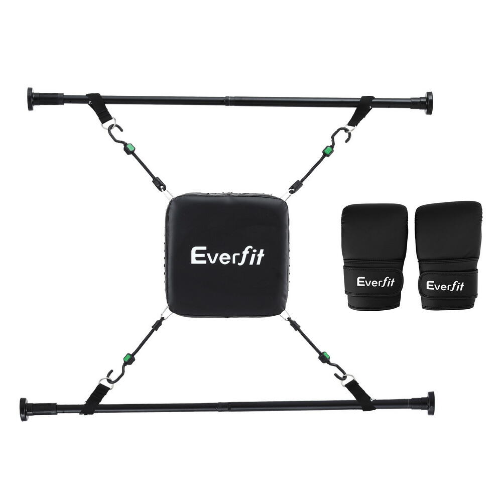 Everfit Doorway Punching Bag Adjustable Apartment Friendly with Boxing Gloves