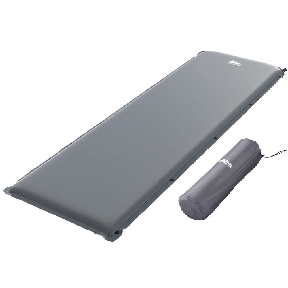 Weisshorn Self Inflating Mattress Camping Sleeping Mat Air Bed Pad Single
