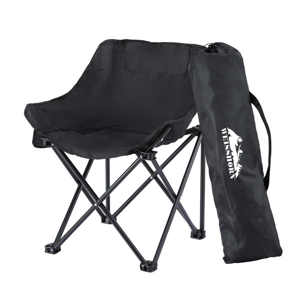Weisshorn Folding Camping Moon Chair Portable Seat Weight Capacity 120KG
