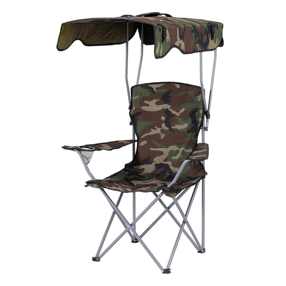 Weisshorn Camping Chair With Canopy Folding