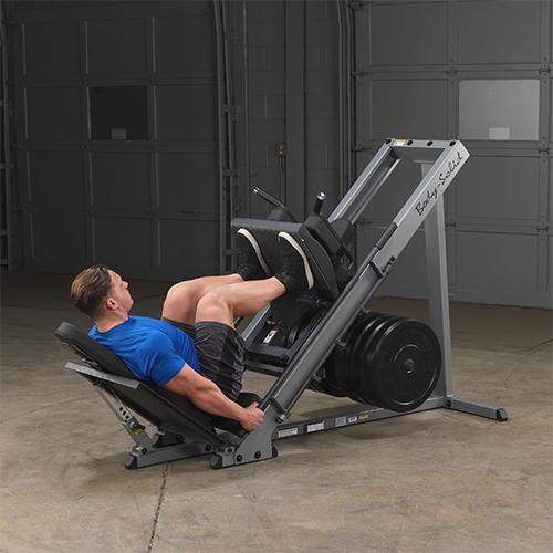 Presse à cuisses et hack squat GLPH1100 pour fitness et musculation