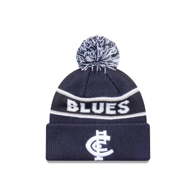 AFL Team Colours Beanie - Carlton Blues - Adult - Unisex - Hat