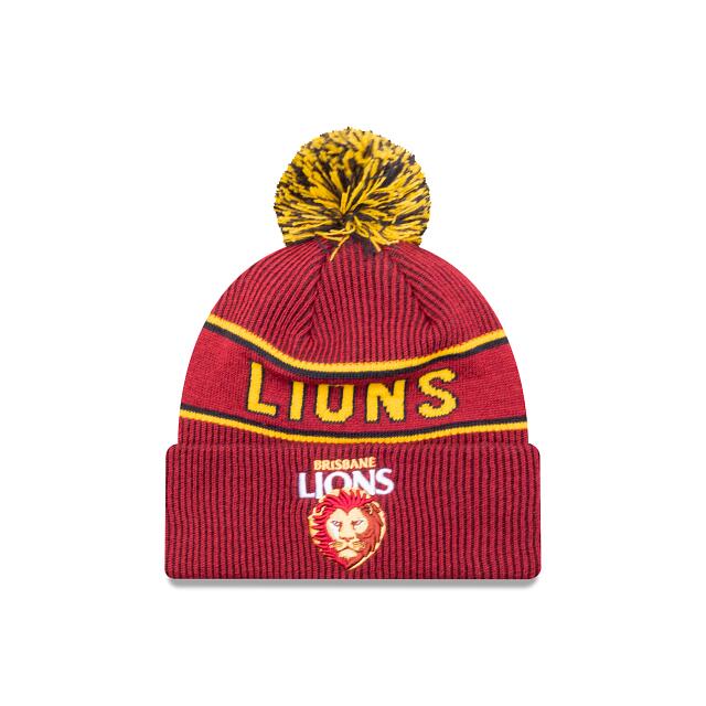 AFL Team Colours Beanie - Brisbane Lions - Adult - Unisex - Hat