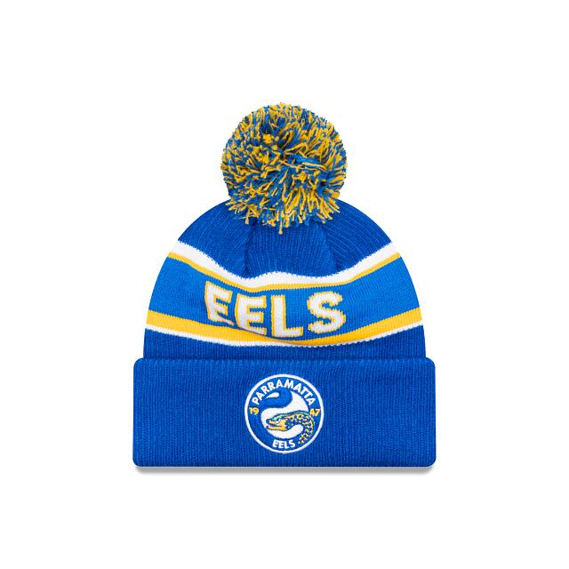 NRL Team Colours Beanie - Paramatta Eels - Adult - Unisex - Hat