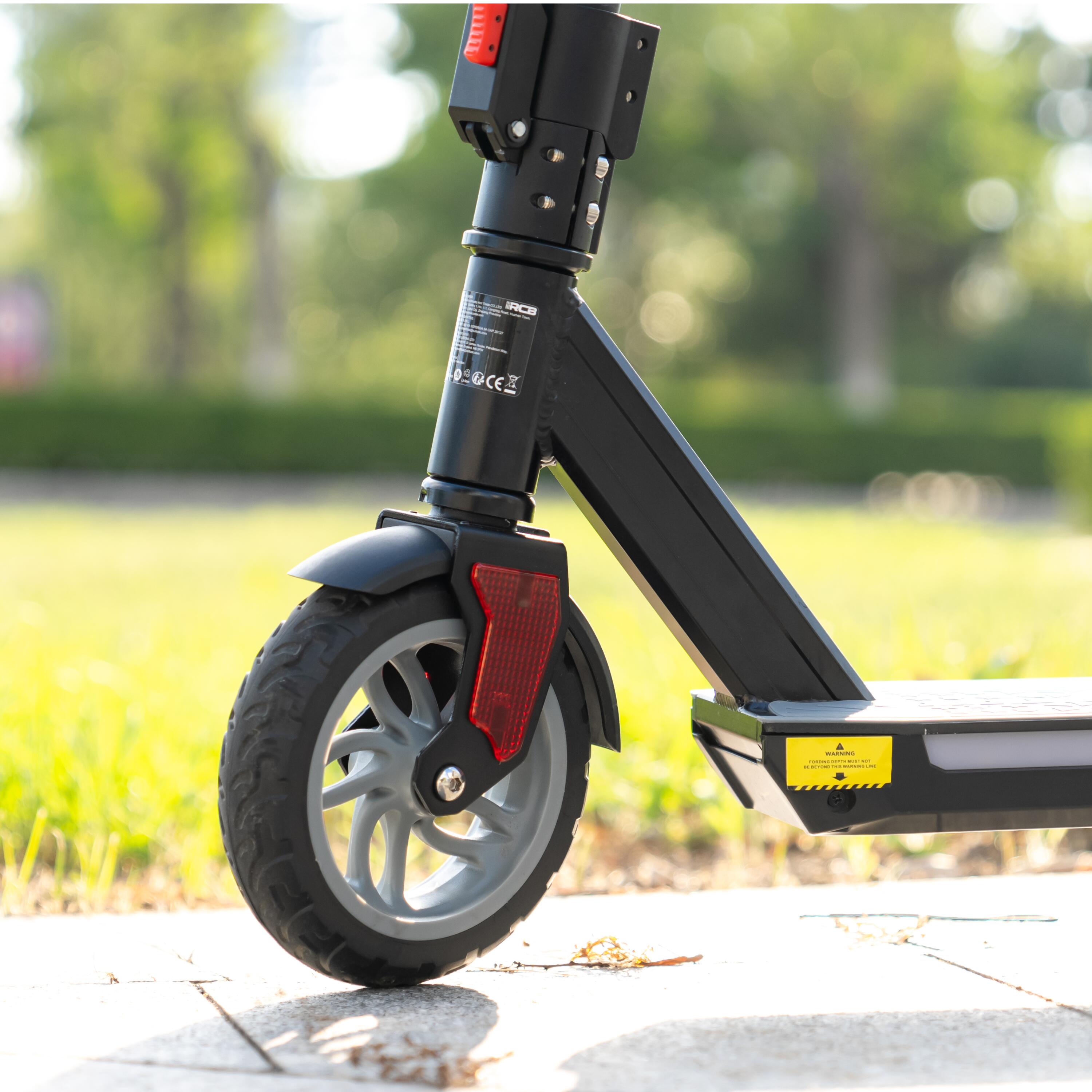 Patinete eléctrico 6-12 - 3 vel., 7" rueda, alu, plegable - RCB R12 PRO 2/7