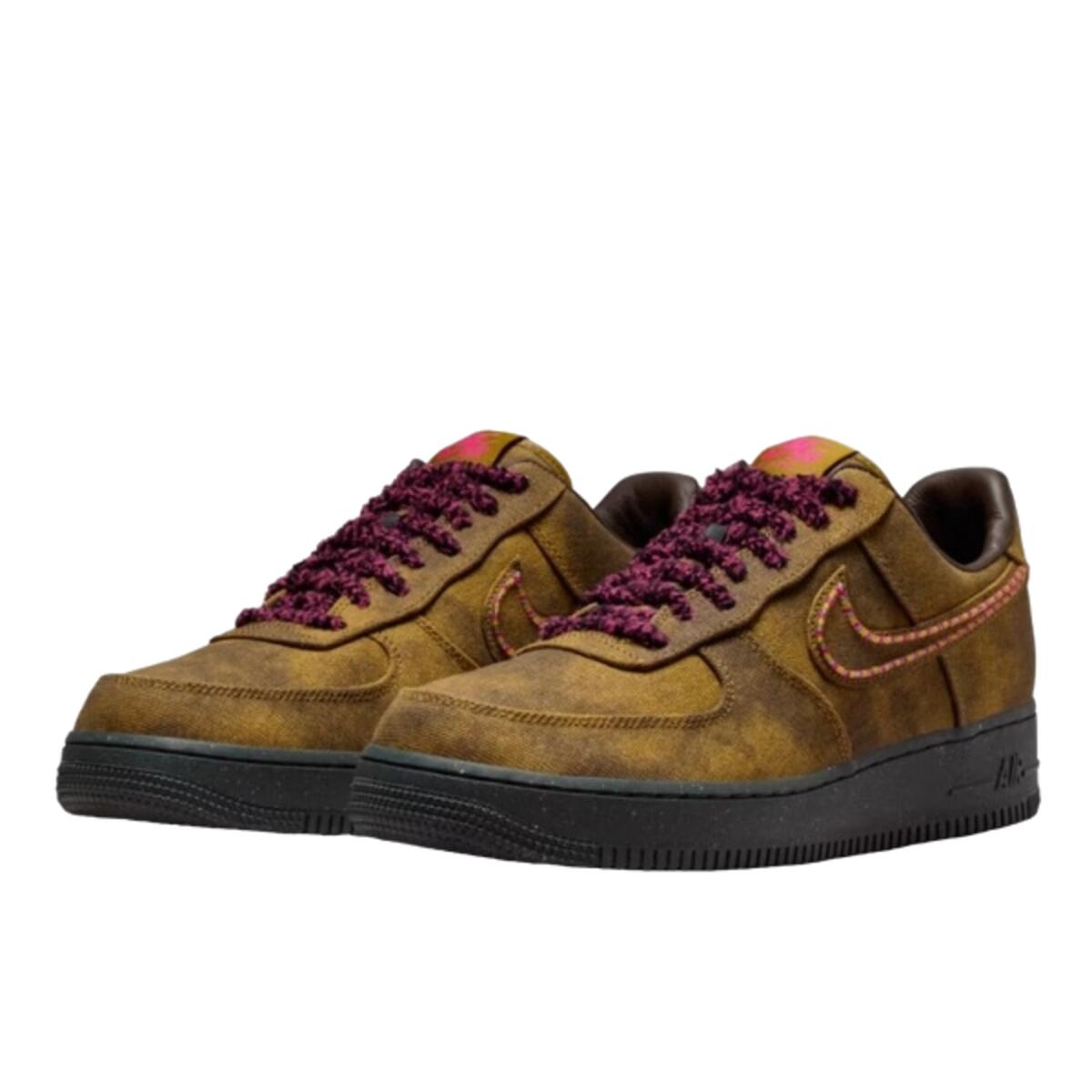 Scarpe  Air Force 1 Low '07 QS Boucle Desert Moss Fierce Pink 2/4