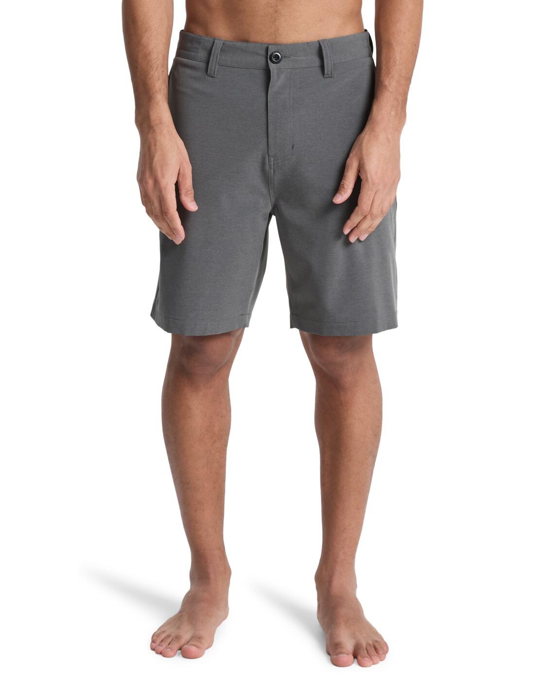 Amfibische Boardshort UNION HEATHER AMPH 19" 2024 Schwarz Heren 2/4