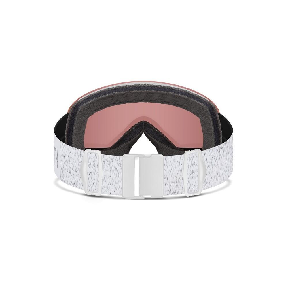 SMITH Masque de ski SKYLINE - White Chunky Knit + ChromaPop Everyday Rose Gold 2/4