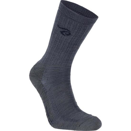 Merinosocken Wool Sock Trekk grey marl