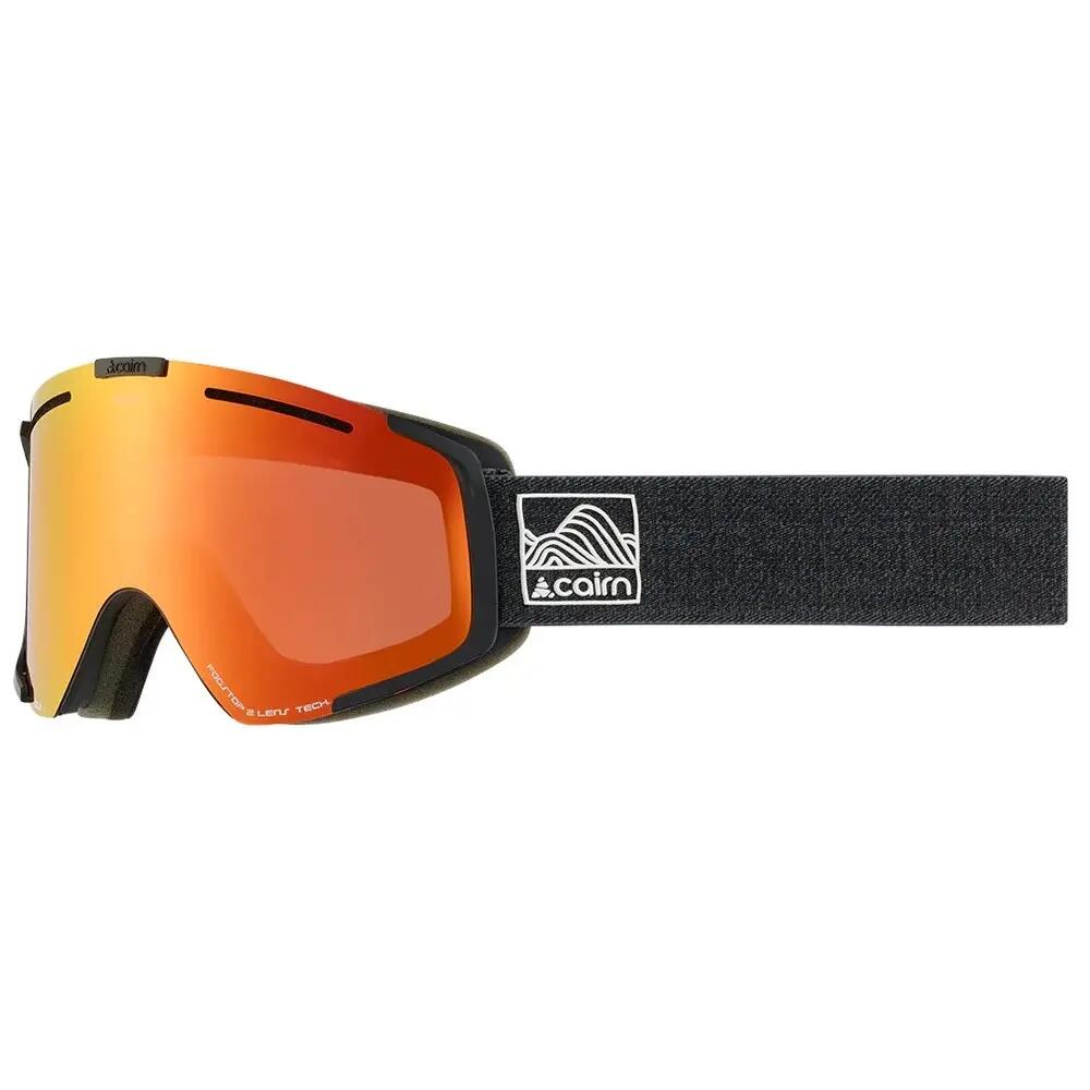 CAIRN Masque de ski GENESIS CLX3 - MAT BLACK RED 2/2