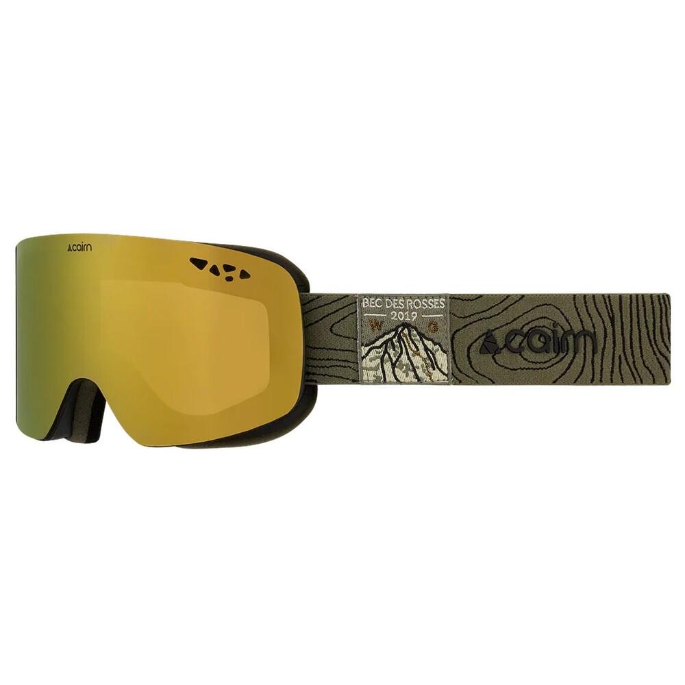 CAIRN Masque de ski ORIGIN PURE CLX3 - MAT KHAKI 2/4