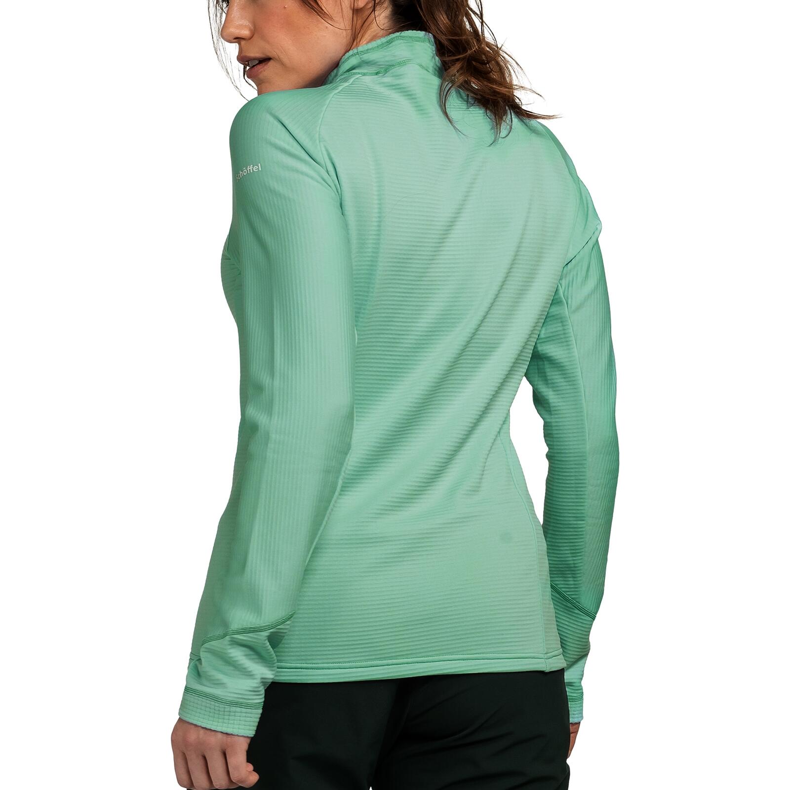 Half Zip warm feuchtigkeitsregulierend Damen - Longsleeve Cascata 4/4