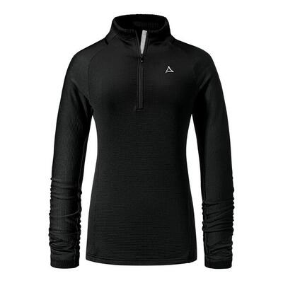 Half Zip warm feuchtigkeitsregulierend Damen - Longsleeve Cascata