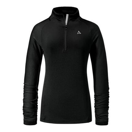 Half Zip warm feuchtigkeitsregulierend Damen - Longsleeve Cascata
