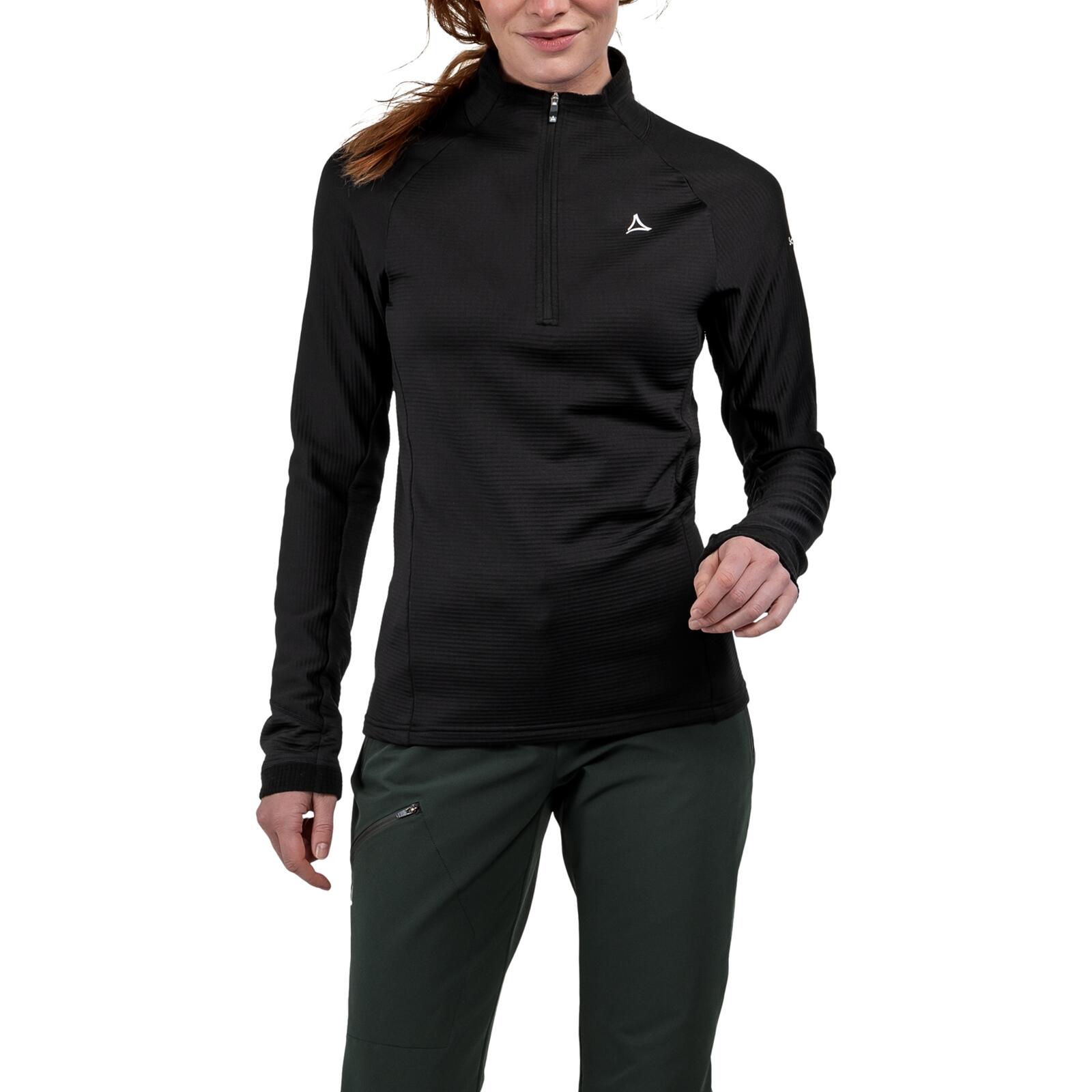 Half Zip warm feuchtigkeitsregulierend Damen - Longsleeve Cascata 2/5