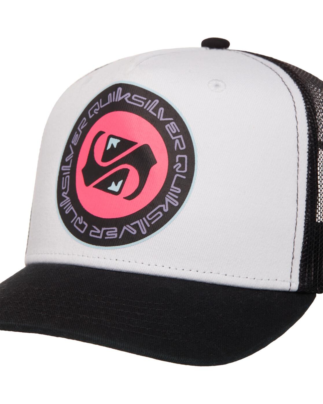 Casquette trucker DECADES COTTON Noir Garçon 3/4