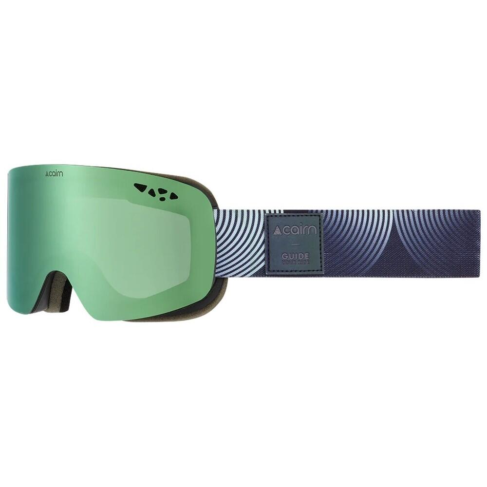 Cairn - Cairn Masque De Ski Origin Pure Clx3 - Mat Black Jade - Masque De Ski - Noir - Taille Unique - Decathlon