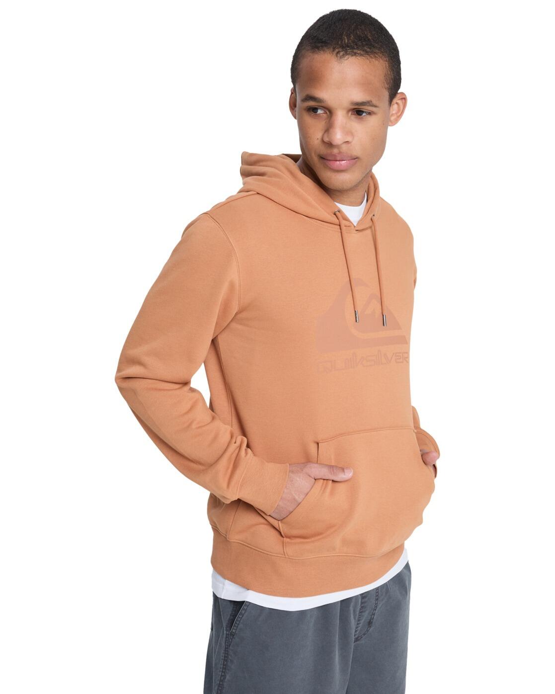 Sweat à capuche COMP LOGO Marron Homme 3/4