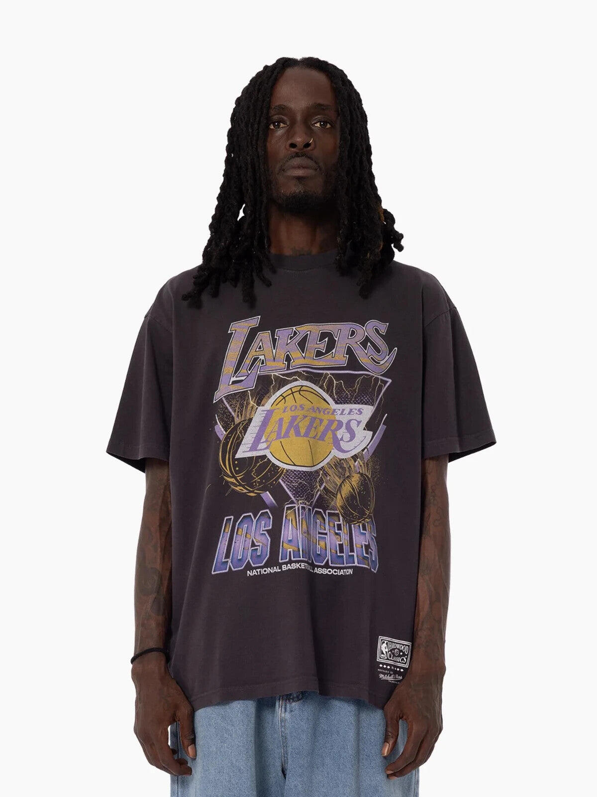NBA Trigon Tee - Los Angeles Lakers - Shirt - T-Shirt - Mens - Adult