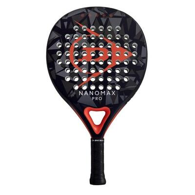 Nanomax pro padel racket (rood/zwart) einheitsgröße