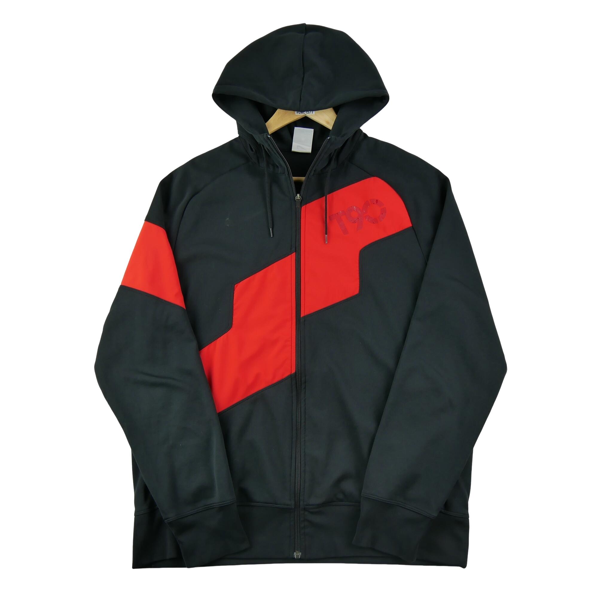 NIKE Reconditionné - Veste de survêtement Homme Noir - Bon État