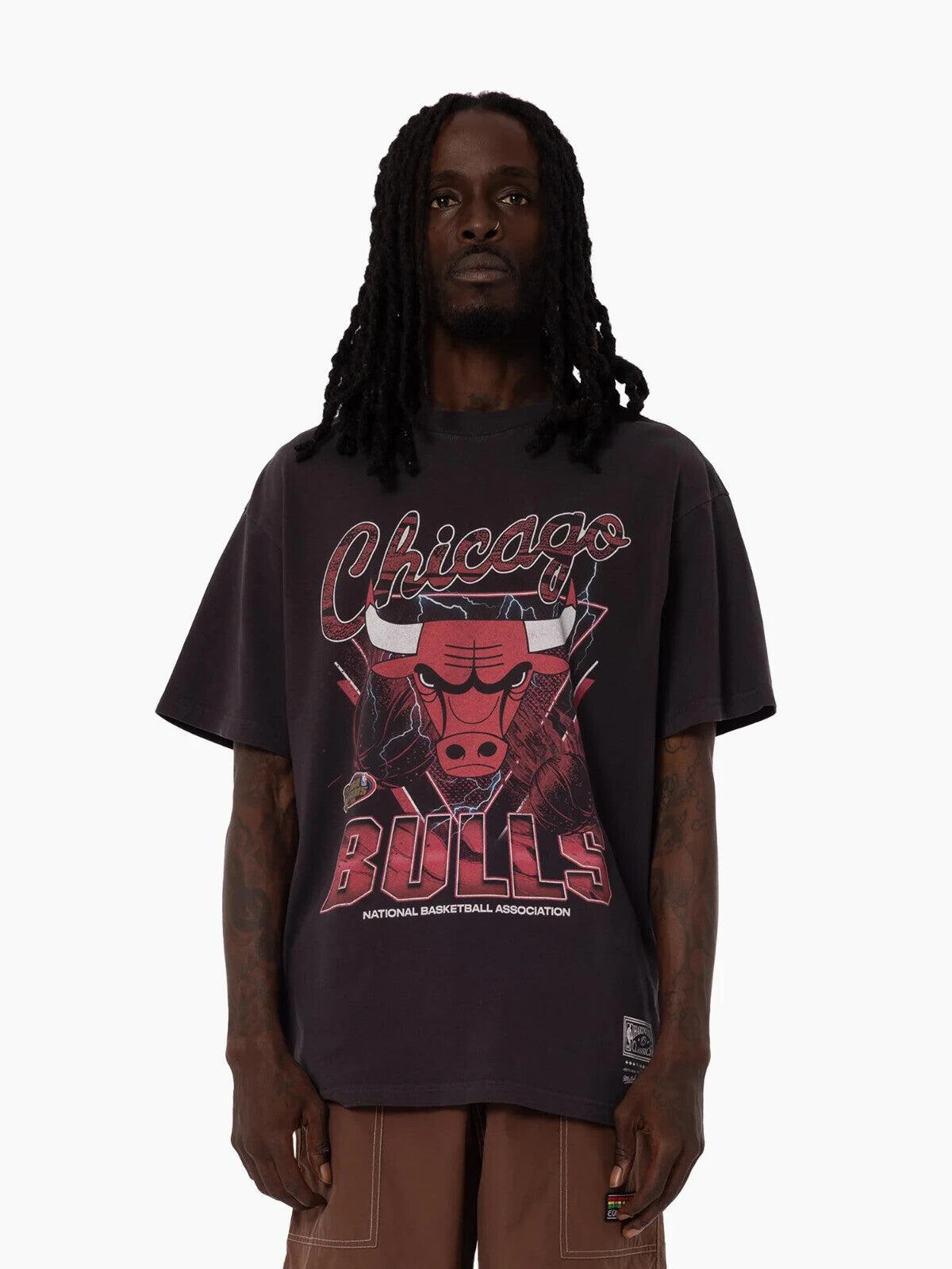 NBA Trigon Tee - Chicago Bulls - Shirt - T-Shirt - Mens - Adult