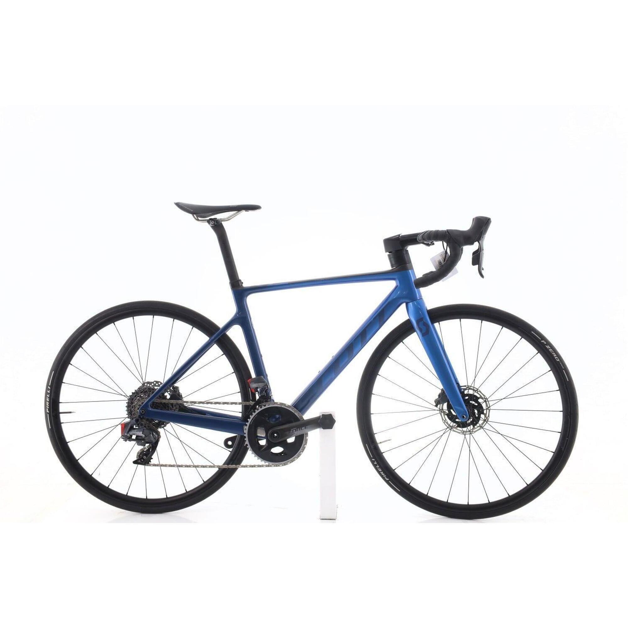 Scott - Vélo De Route Reconditionné ·  Addict Rc 20 Axs 12v · Très Bon État - Vélo Route - Bleu - 52 - Decathlon