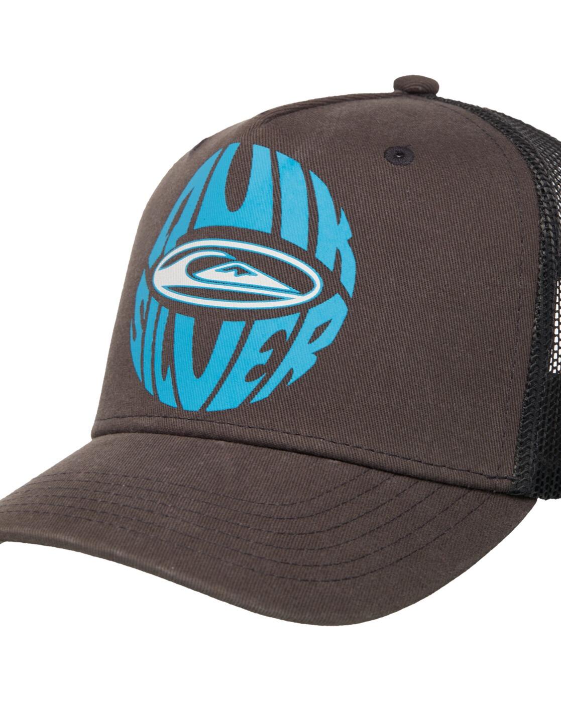 Casquette trucker DECADES COTTON Noir Garçon 3/4
