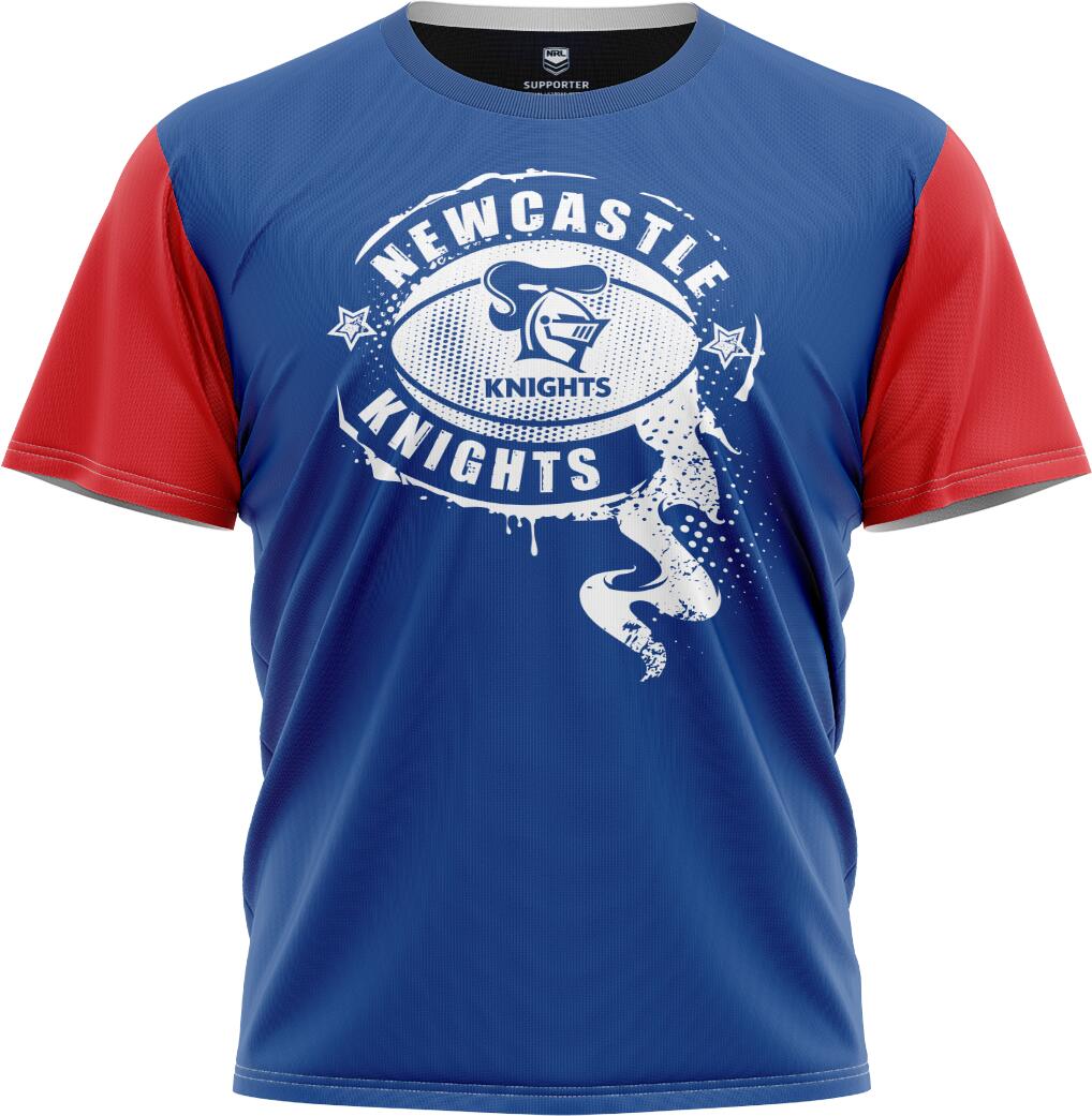 NRL Kids 'Preston' Tee Shirt - Newcastle Knights - Baby Child T-Shirt